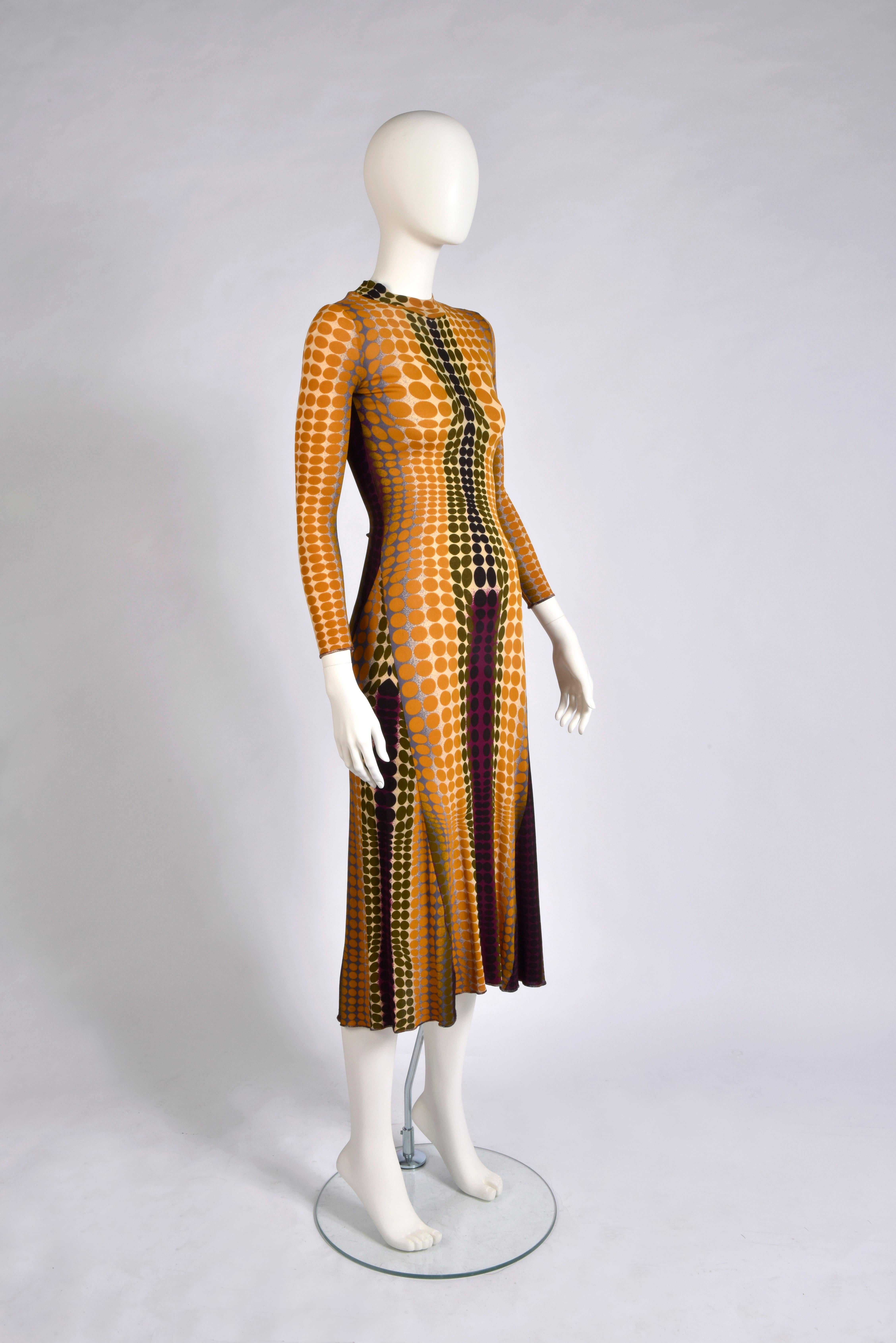 Jean Paul Gaultier Mad Max Cyberdot Dress, Fall-Winter 1995-1996 In Good Condition In Geneva, CH