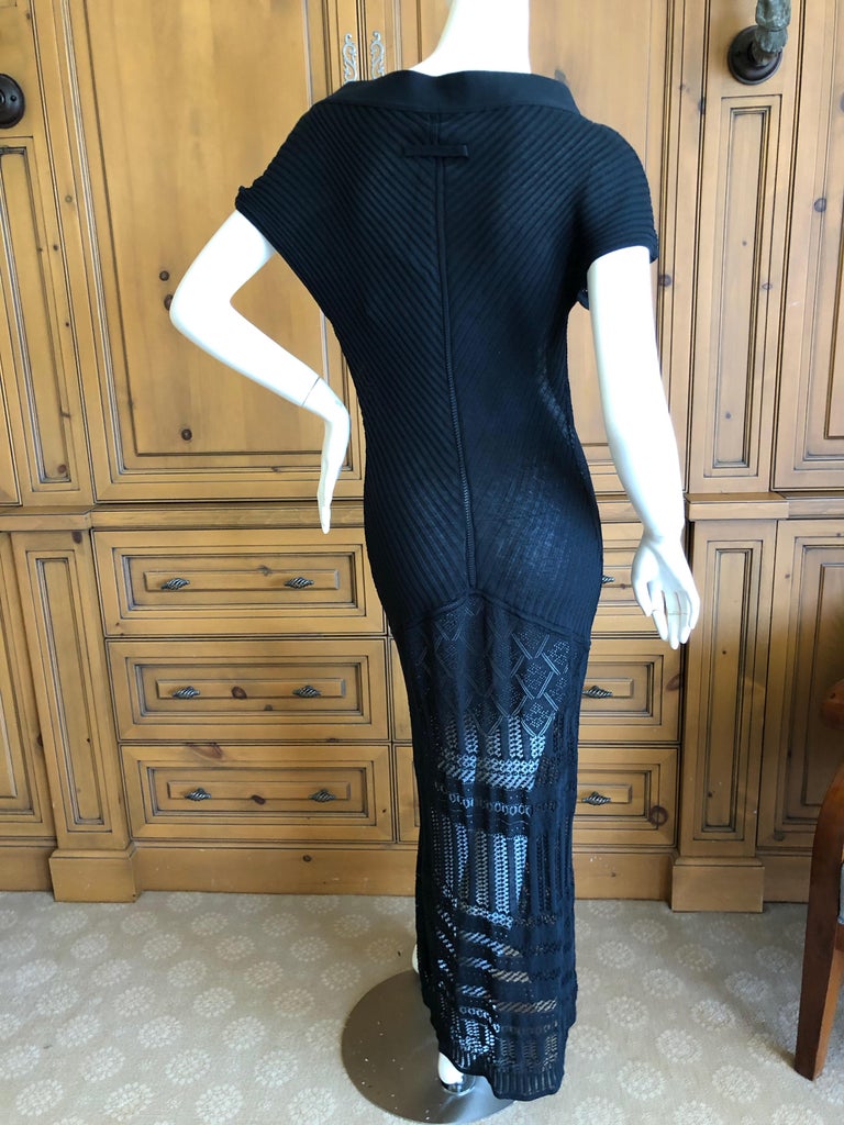Jupe Vintage Jean Paul Gaultier – Maille Grue Volante, Taille XS, Occasion Excellent état