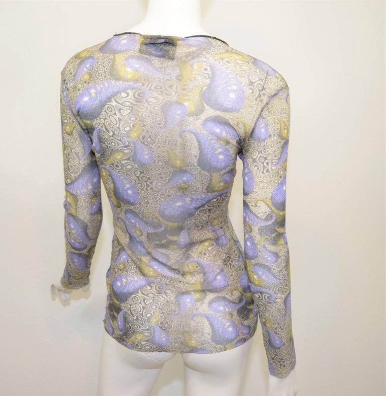 GAULTIER beautiful mesh with knit