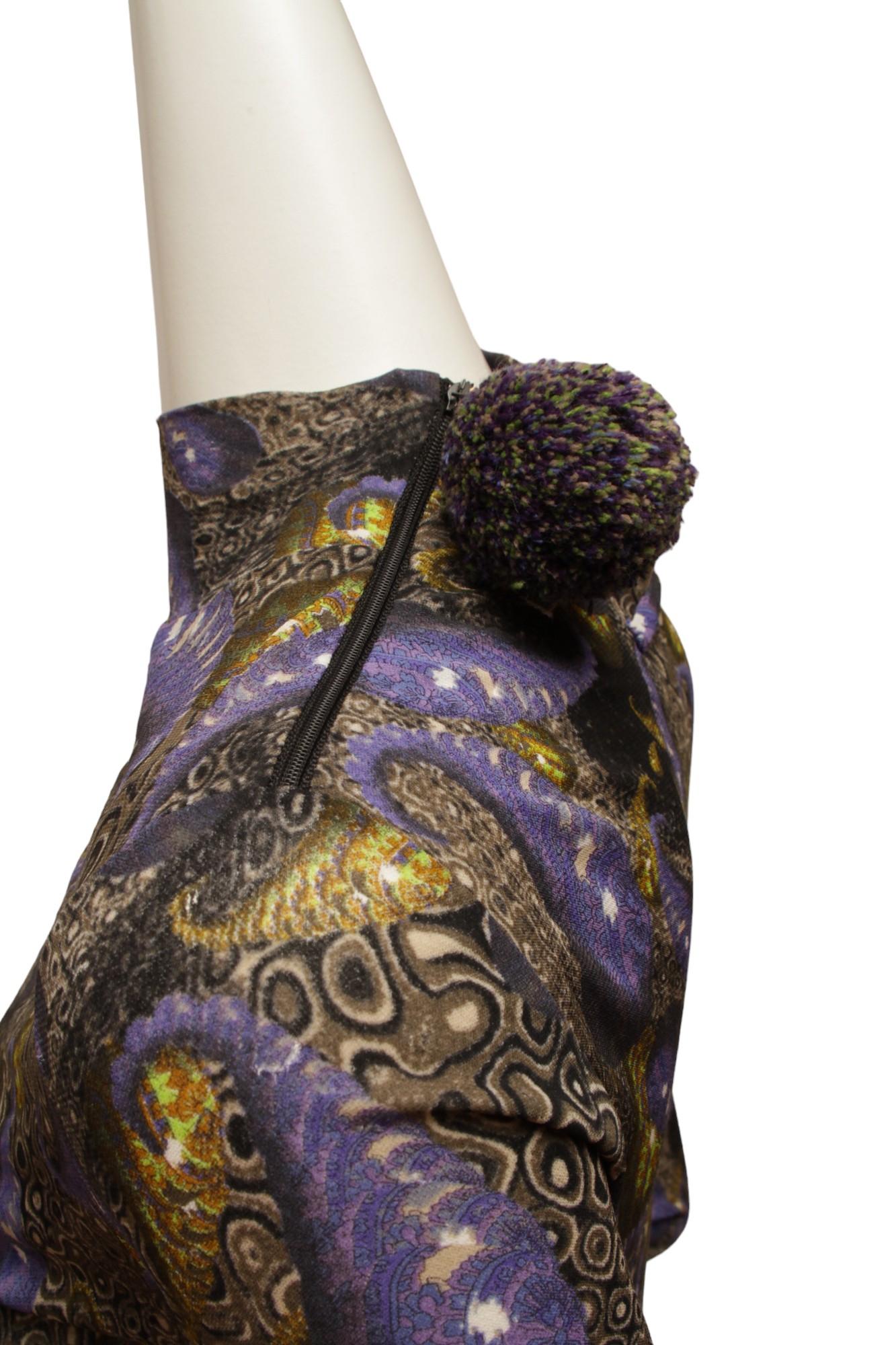 JEAN PAUL GAULTIER, MAILLE, très rare, robe longue à double fente, taille haute en vente 2