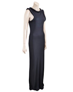 Jean Paul Gaultier Maxi Padded Trim Dress 1995s