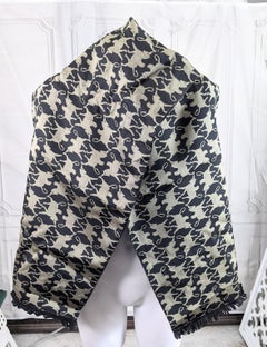 Jean Paul Gaultier Mens 1986 Phoenican Horse Brocade Scarf