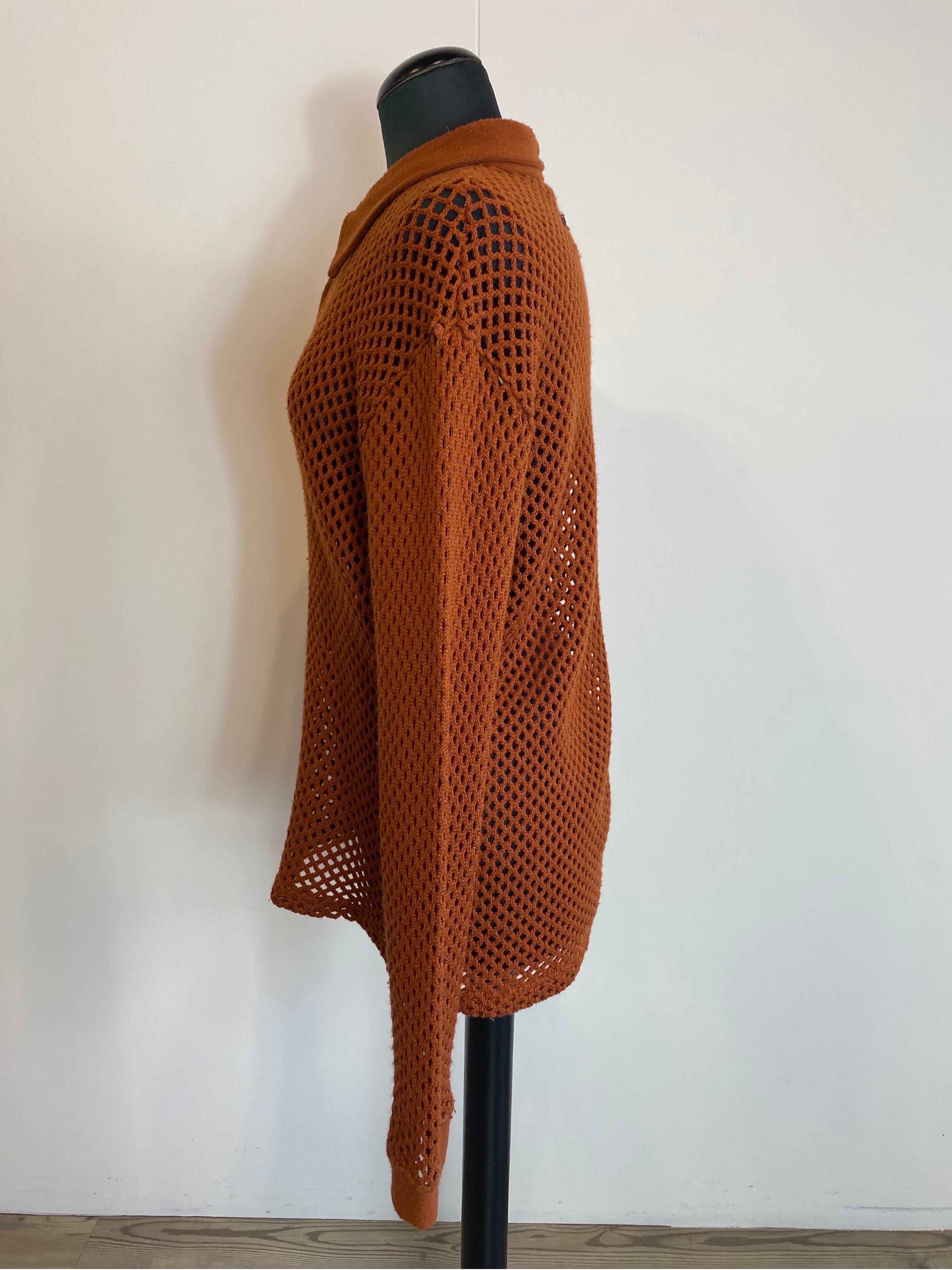 Jean Paul Gaultier men's mesh sweater
Collection 0006. In Good Condition In Carnate, IT
