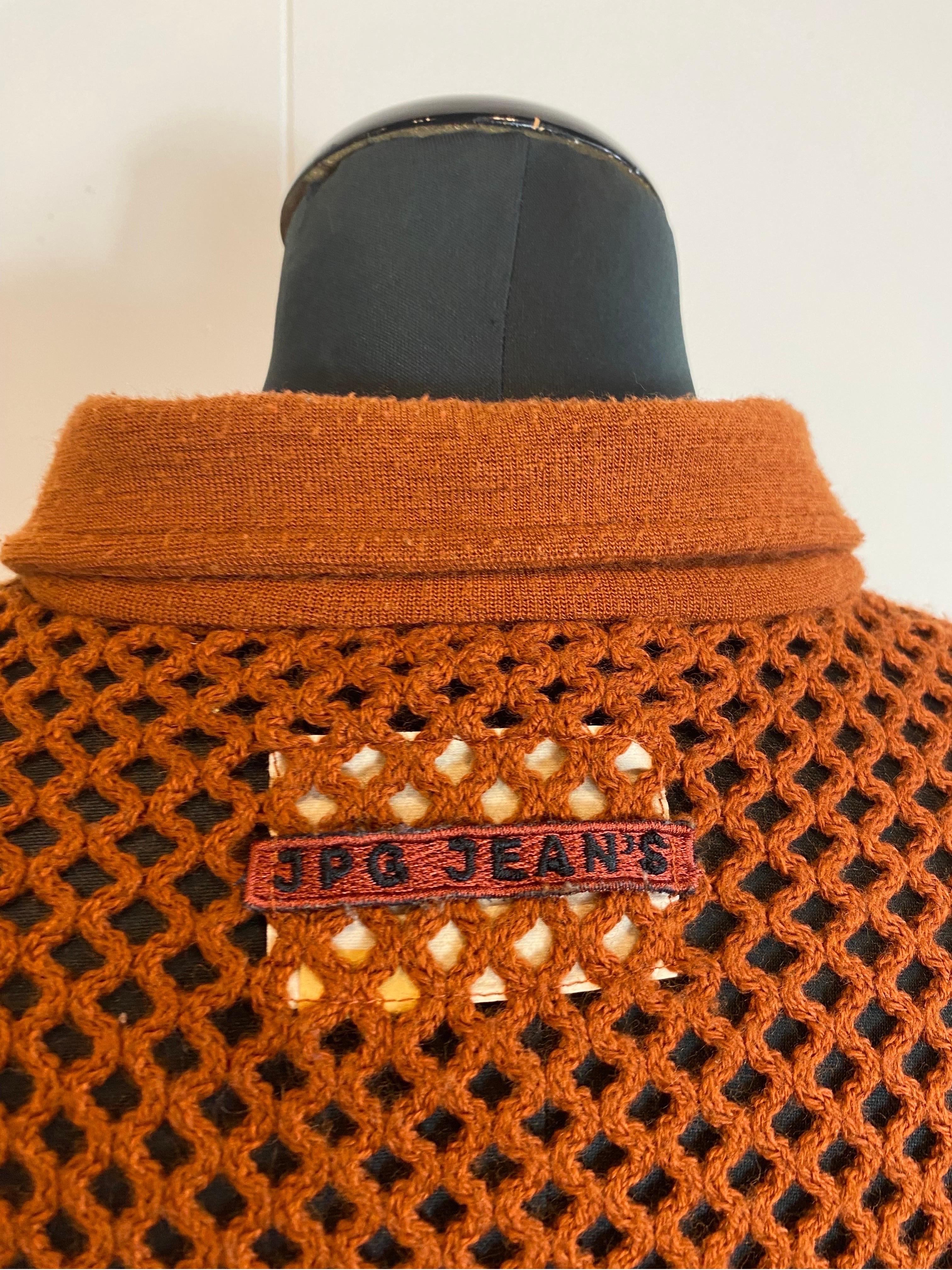 Jean Paul Gaultier men's mesh sweater
Collection 0006. 1