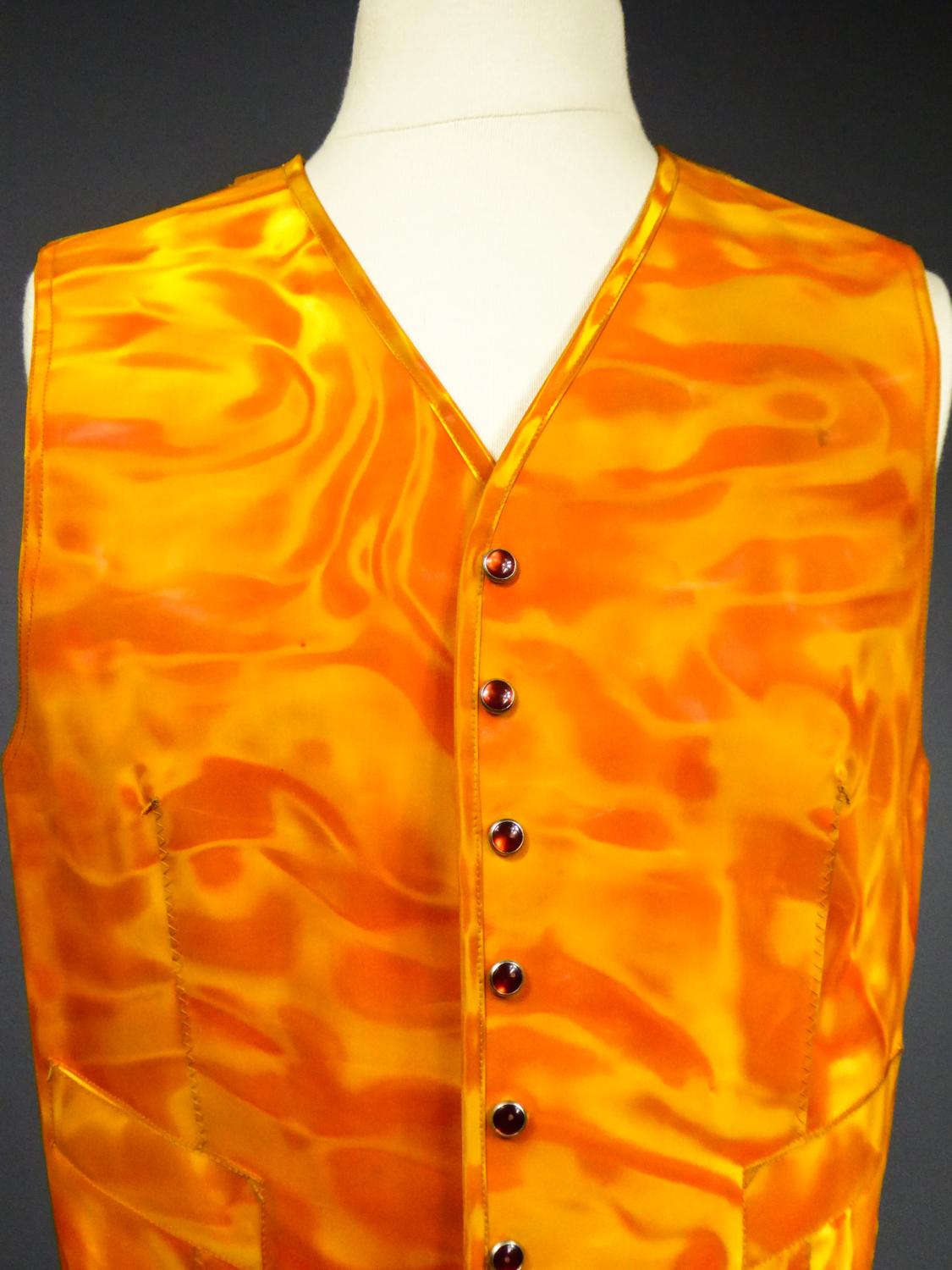 Jean Paul Gaultier Men's Waistcoat - Les Fous de la Photographie 1992-1993 In Good Condition In Toulon, FR