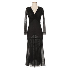 Jean Paul Gaultier Mesh Midi Dress