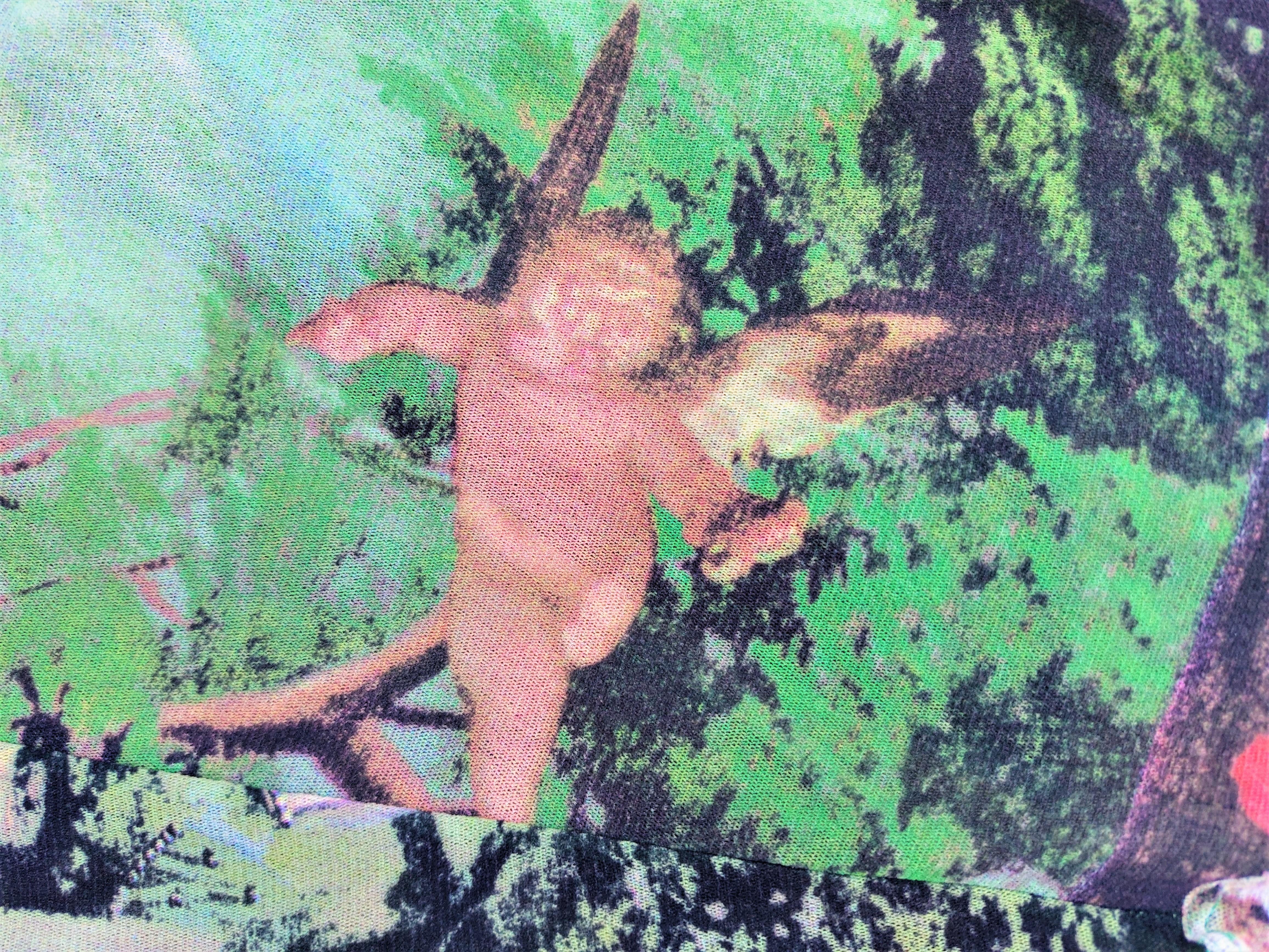 Jean Paul Gaultier Mesh Oriental Bath Portrait Face Venus Angel Faun Asian Dress en vente 5