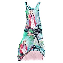 Jean Paul Gaultier Mesh Oriental Bath Portrait Face Venus Angel Faun Asian Dress