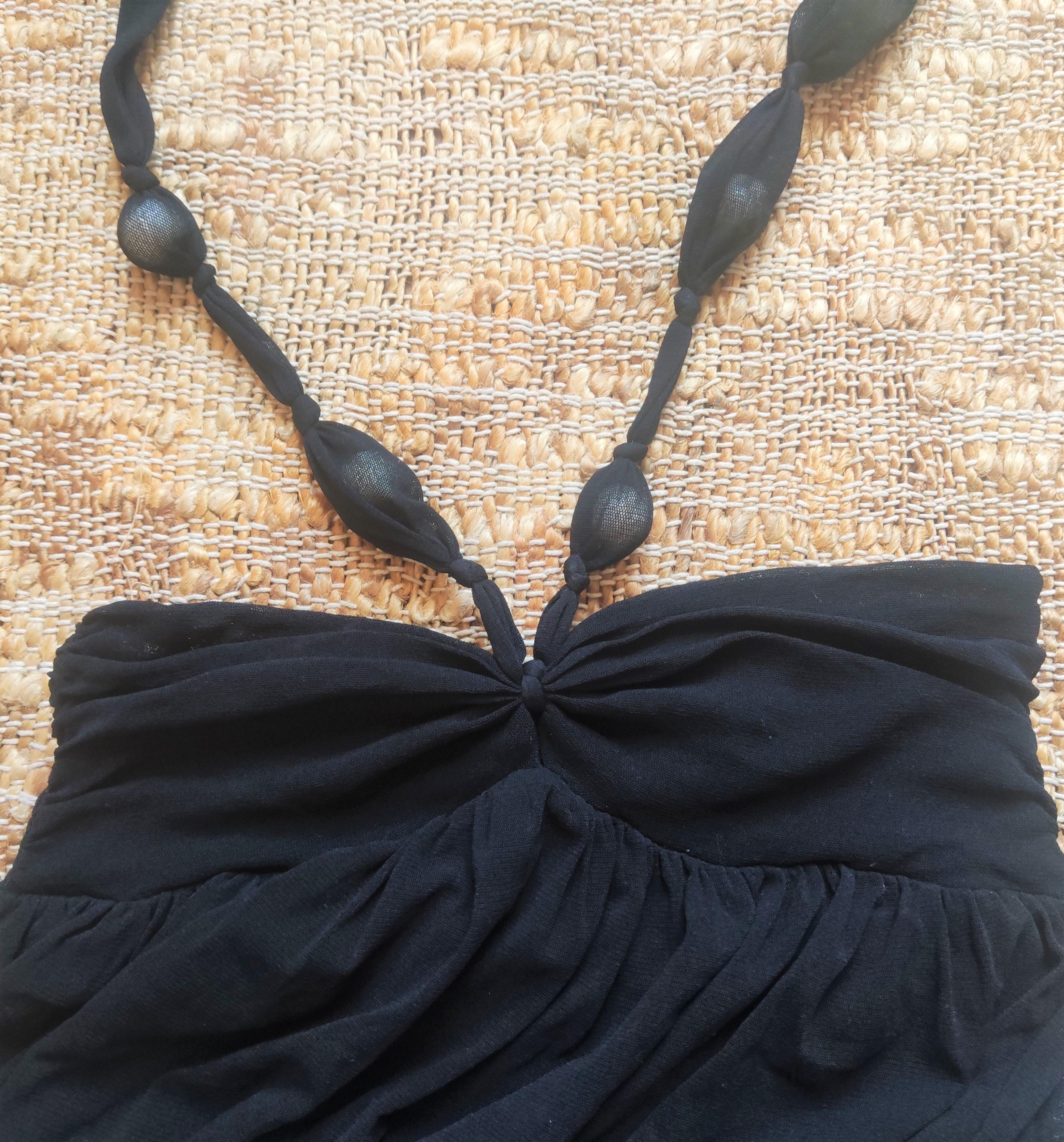 Jean Paul Gaultier Mesh Sommer Strand Abend Transparent Vintage Maxi Kleid im Angebot 6
