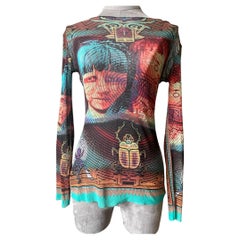 Jean Paul Gaultier Top de Malla "Colección Egipcia" 1997