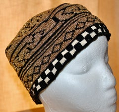 Jean Paul Gaultier Metallic Knit "Equator" Hat