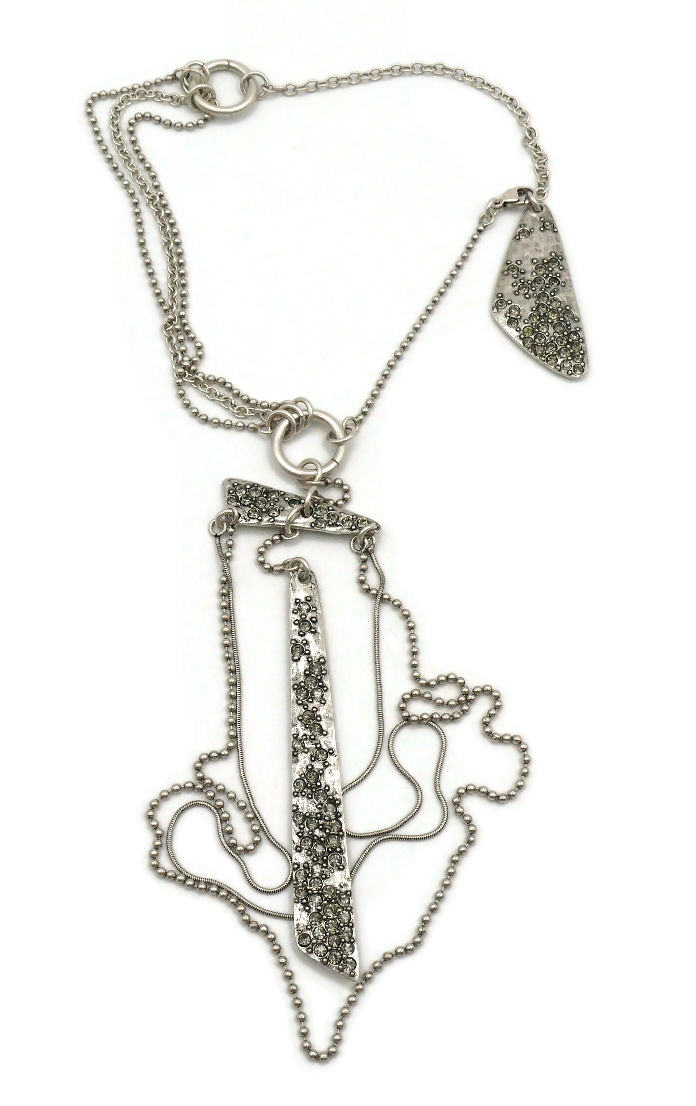 JEAN PAUL GAULTIER Mobile Pendant Necklace In Excellent Condition For Sale In Nice, FR