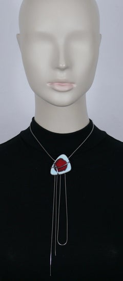 JEAN PAUL GAULTIER Modernist Pendant Necklace