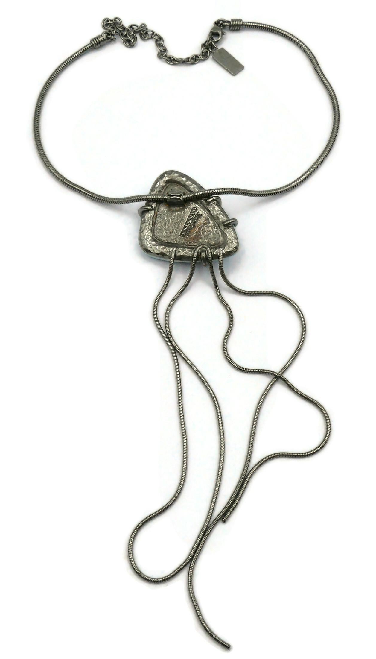 JEAN PAUL GAULTIER Modernist Pendant Necklace For Sale 5