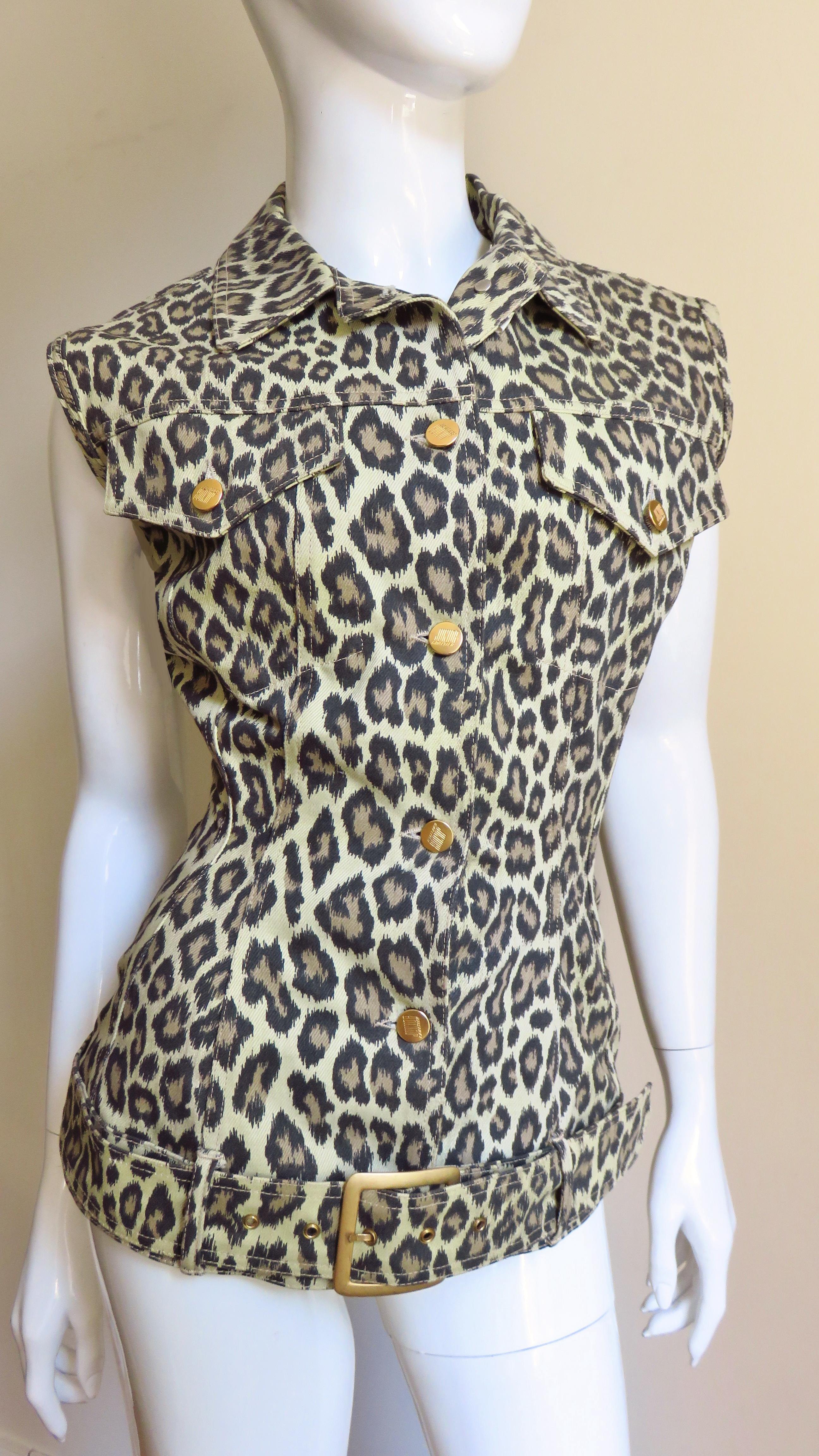 Jean Paul Gaultier New Hourglass Jacket 1980s For Sale 1