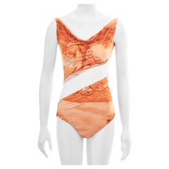 Body naranja trenzado Jean Paul Gaultier, ss 1998