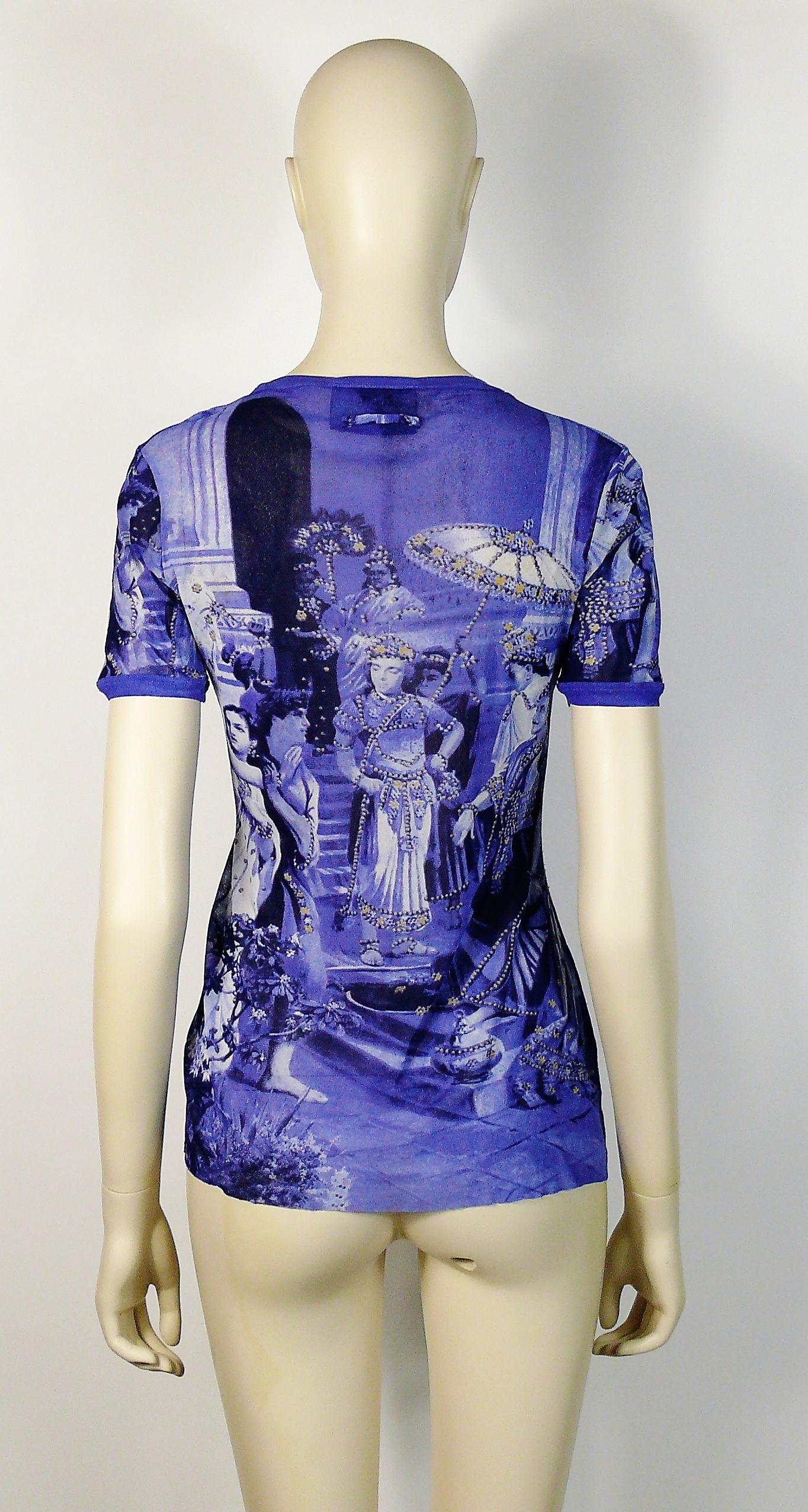 jean paul gaultier mesh top
