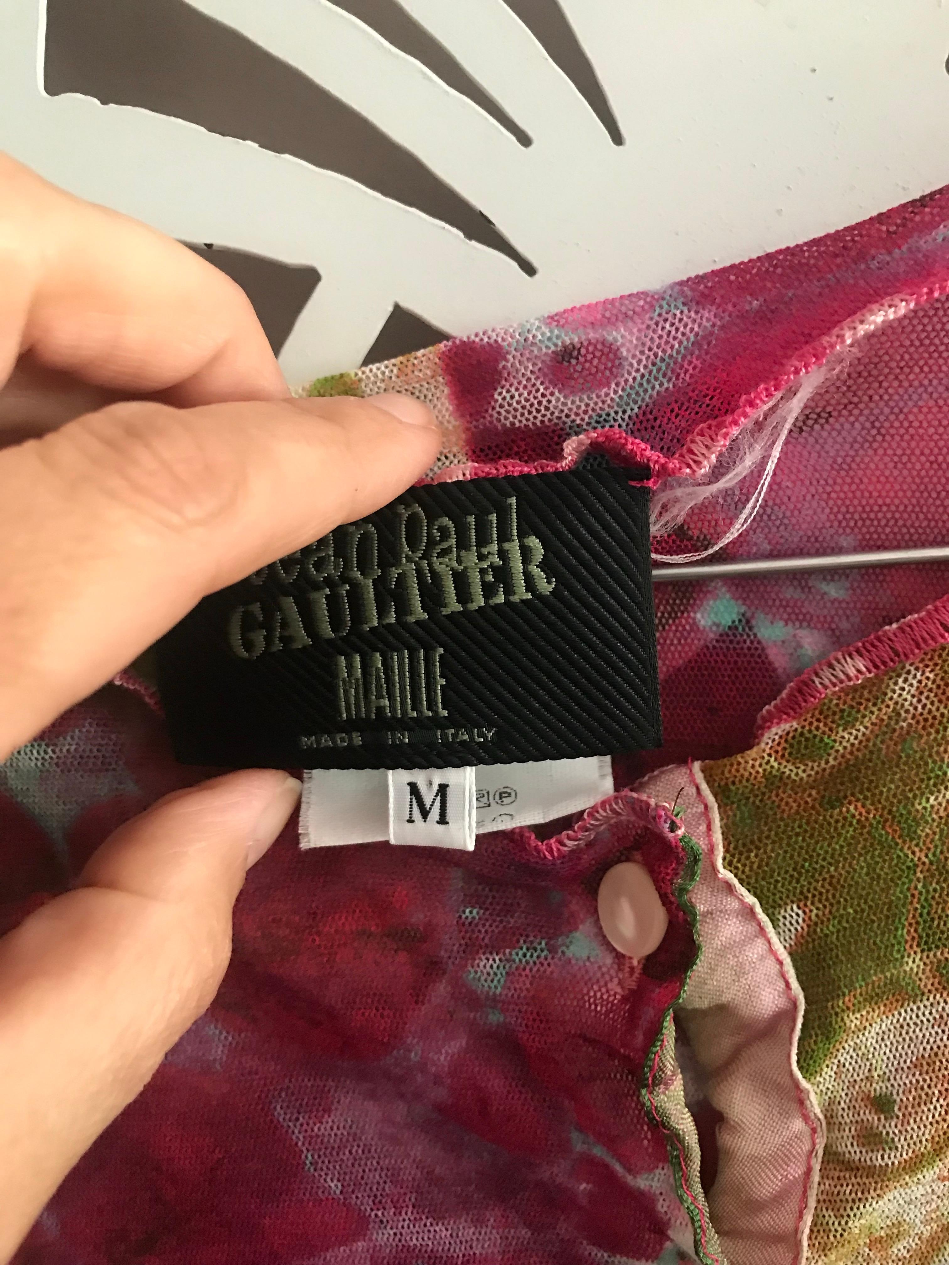 JEAN PAUL GAULTIER Pants, blouse and pareo set. In condizioni ottime in vendita a CACHAN, FR
