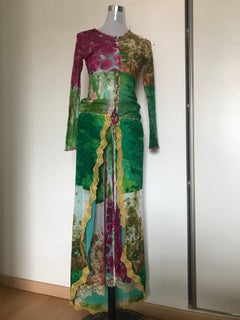 JEAN PAUL GAULTIER Pants, blouse and pareo set.