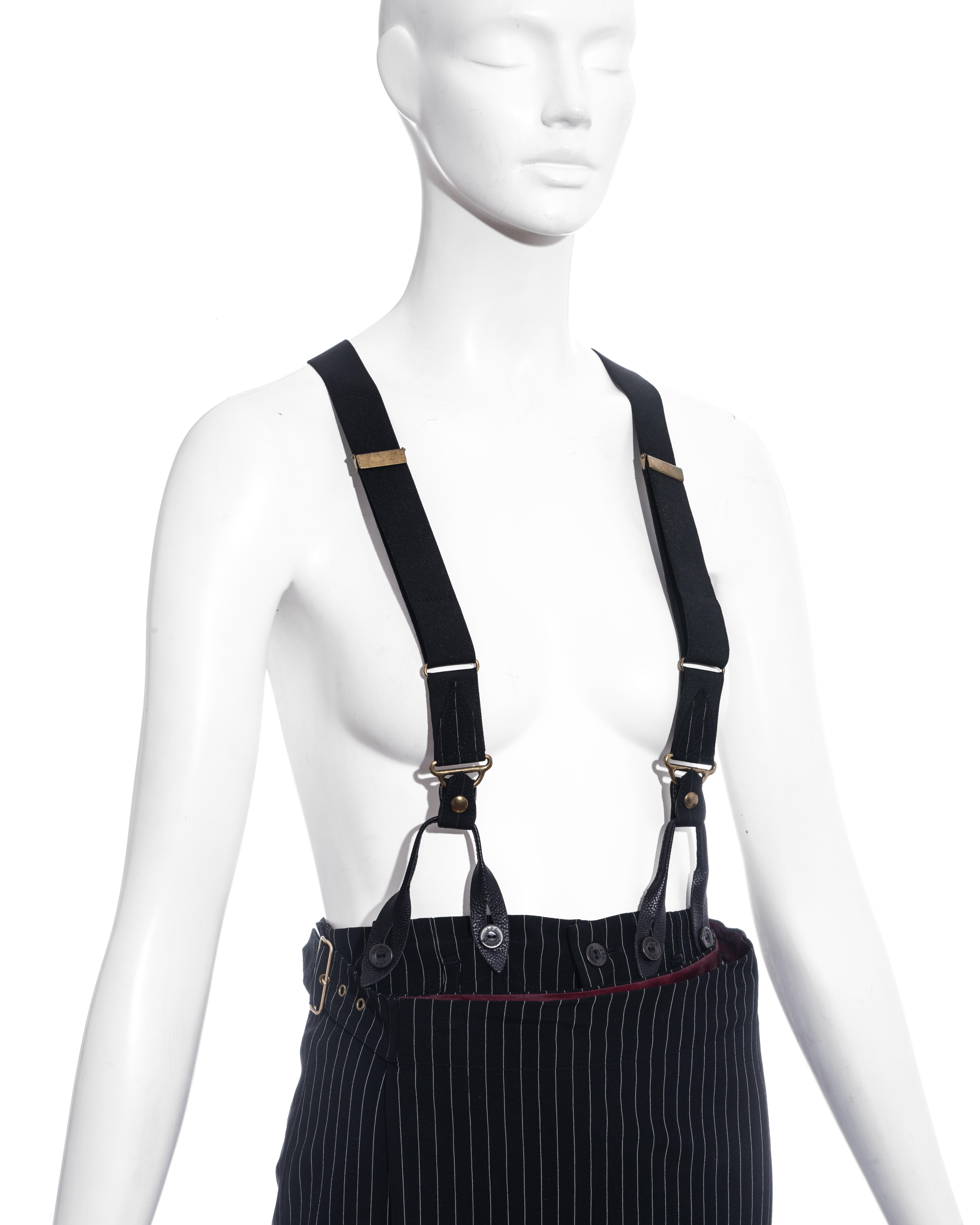 wrap skirted pants