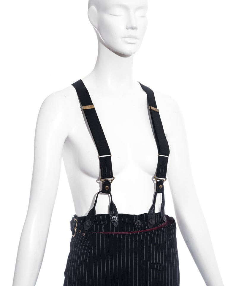 Pinstriped Gaultier Pants