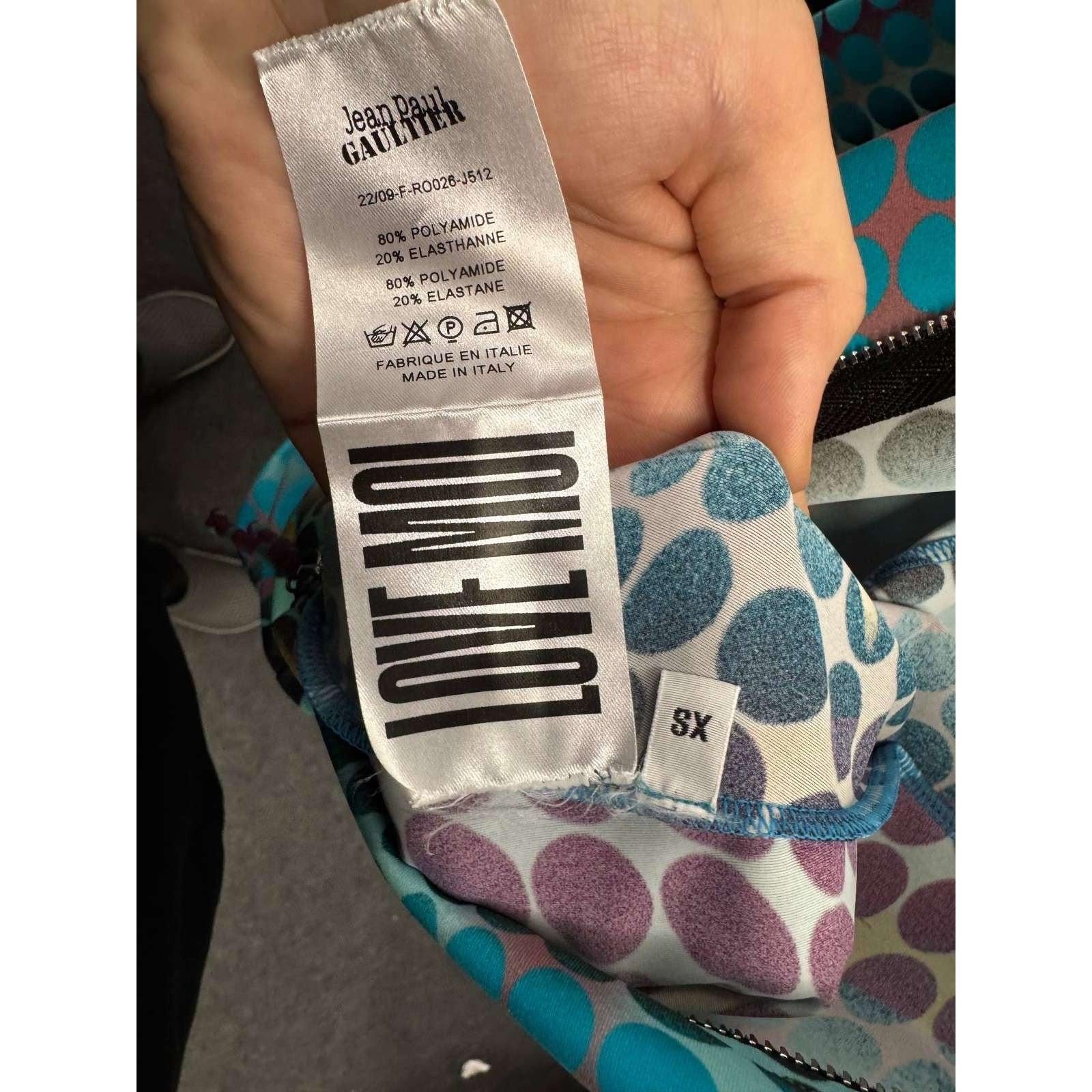 Jean Paul Gaultier Bedrucktes Bodycon-Kleid - Größe XS im Zustand „Neu“ im Angebot in Krakow, PL