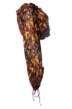 Jean Paul Gaultier, printed crop top