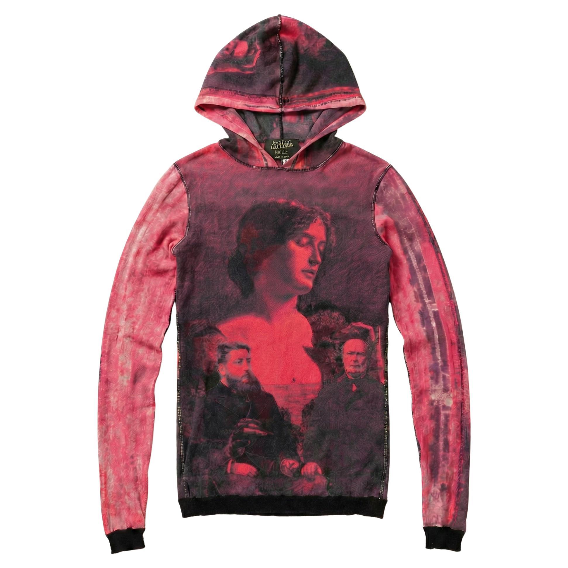 トップス Alexander McQueen McQ Clown Print Hoodie AlexanderMcQueenRedHoodie_9_cl