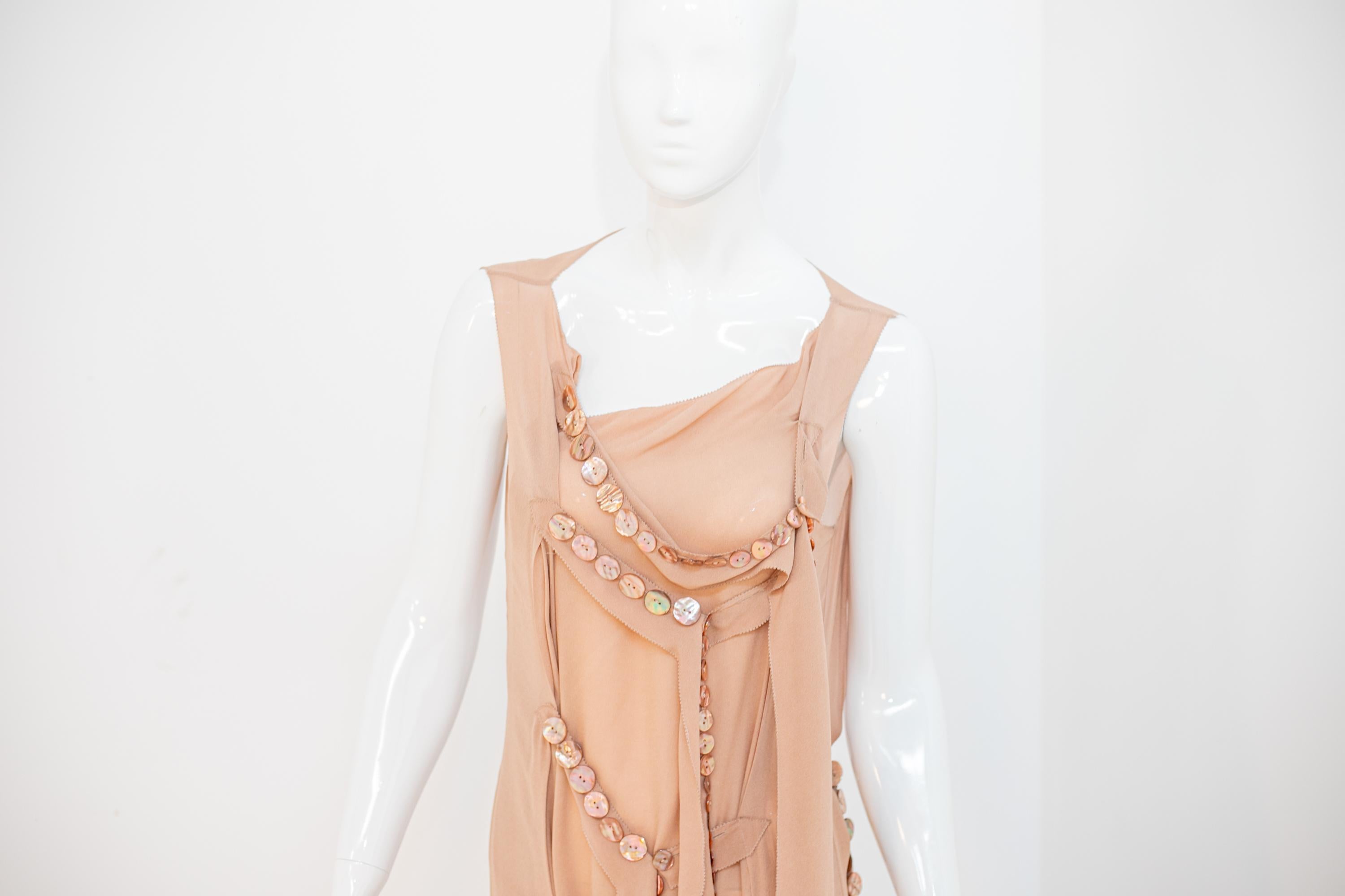 Jean Paul Gaultier Rare Evening Dress with Decorative Jewels For Sale 1