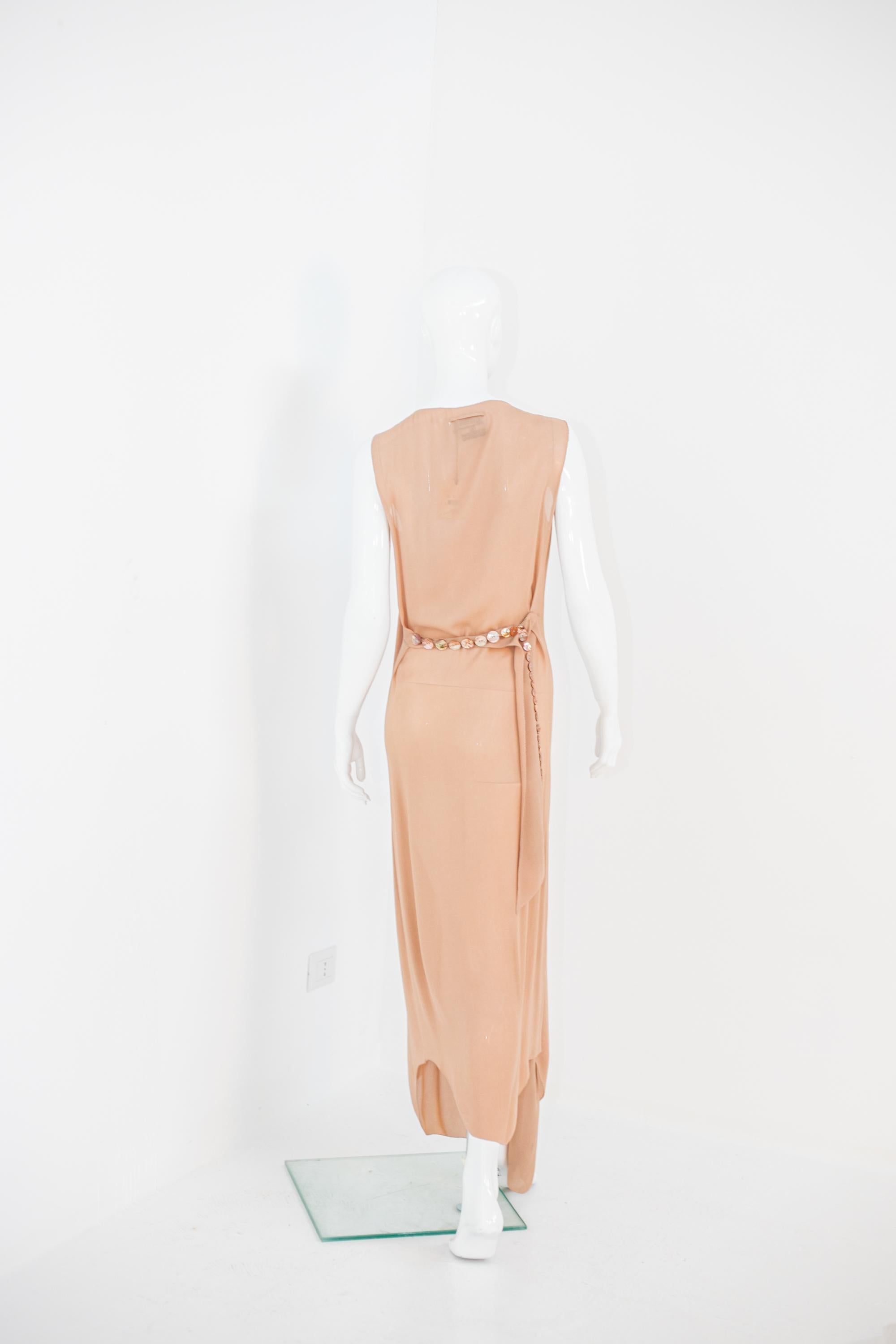 Jean Paul Gaultier Rare Evening Dress with Decorative Jewels For Sale 3
