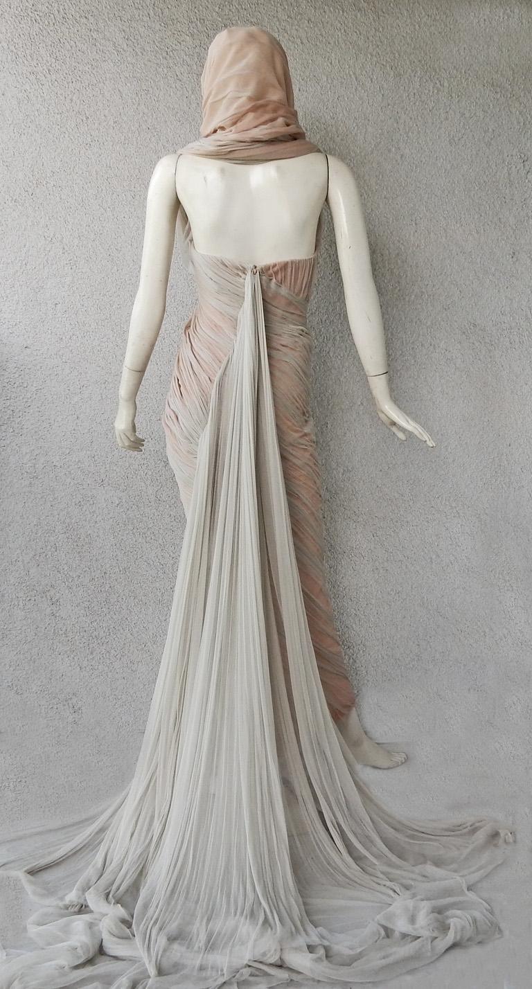 Jean Paul Gaultier Rare Runway Haute Couture Dreamy Diaphanous Diva Gown   NEW For Sale 6