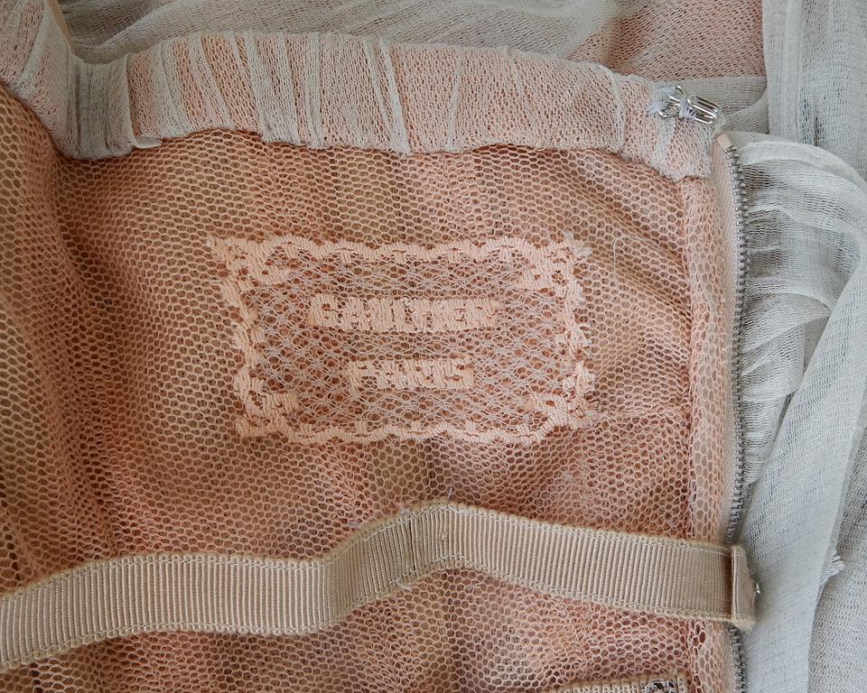 Jean Paul Gaultier Rare Runway Haute Couture Dreamy Diaphanous Diva Gown   NEW For Sale 8