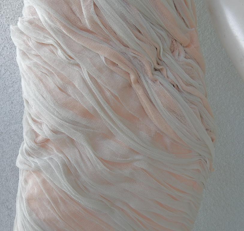 Jean Paul Gaultier Rare Runway Haute Couture Dreamy Diaphanous Diva Gown   NEW For Sale 2