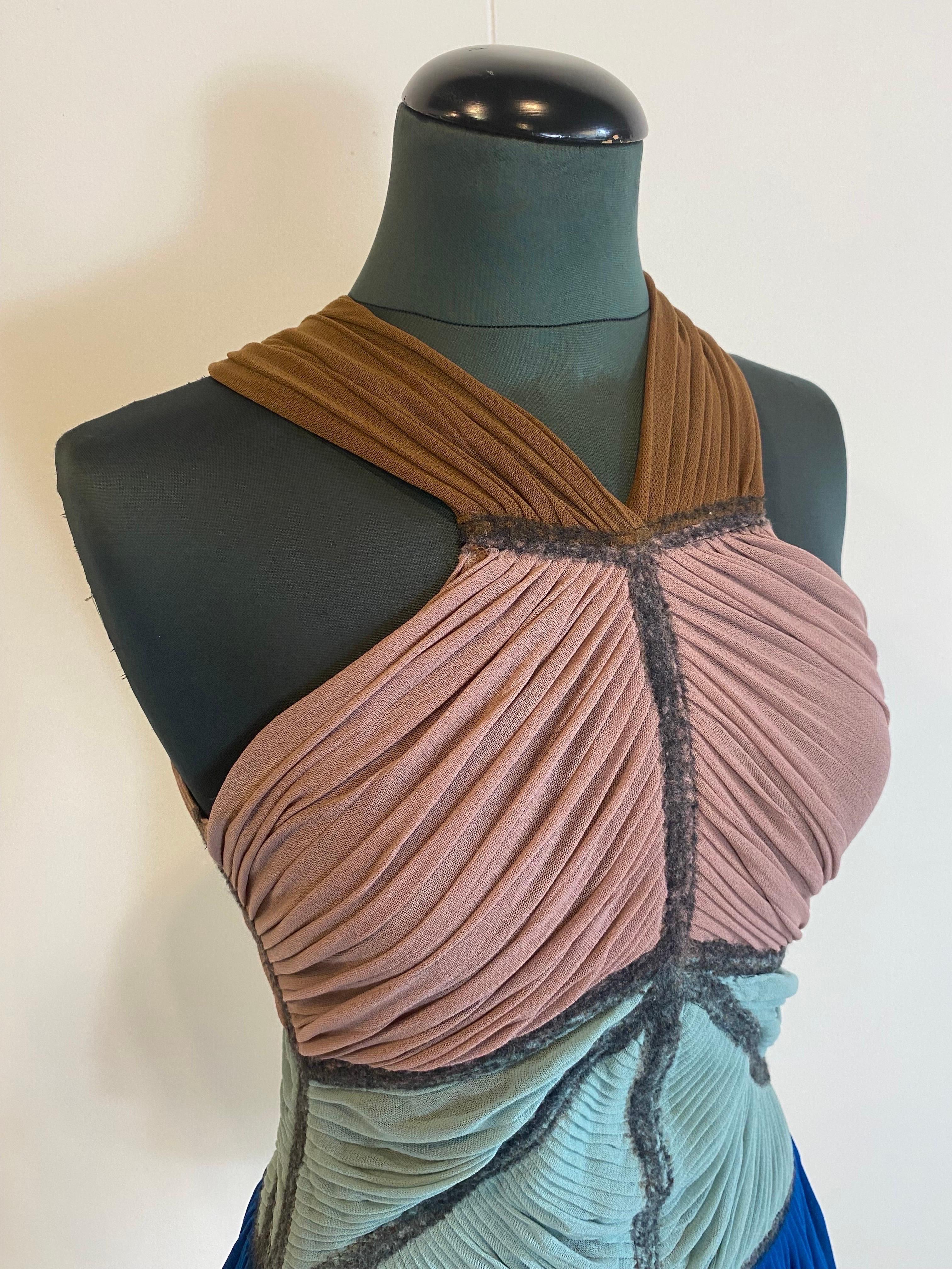 Gray Jean Paul Gaultier rare vintage Mesh top
90’s For Sale