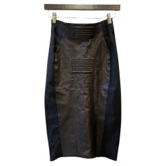 Jean Paul Gaultier Reedición 1987 Falda de piel