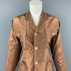 JEAN PAUL GAULTIER Reedition 1986 Size 6 Copper Silk Jacket