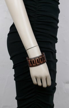 JEAN PAUL GAULTIER Resin Movie Film Strip Bracelet