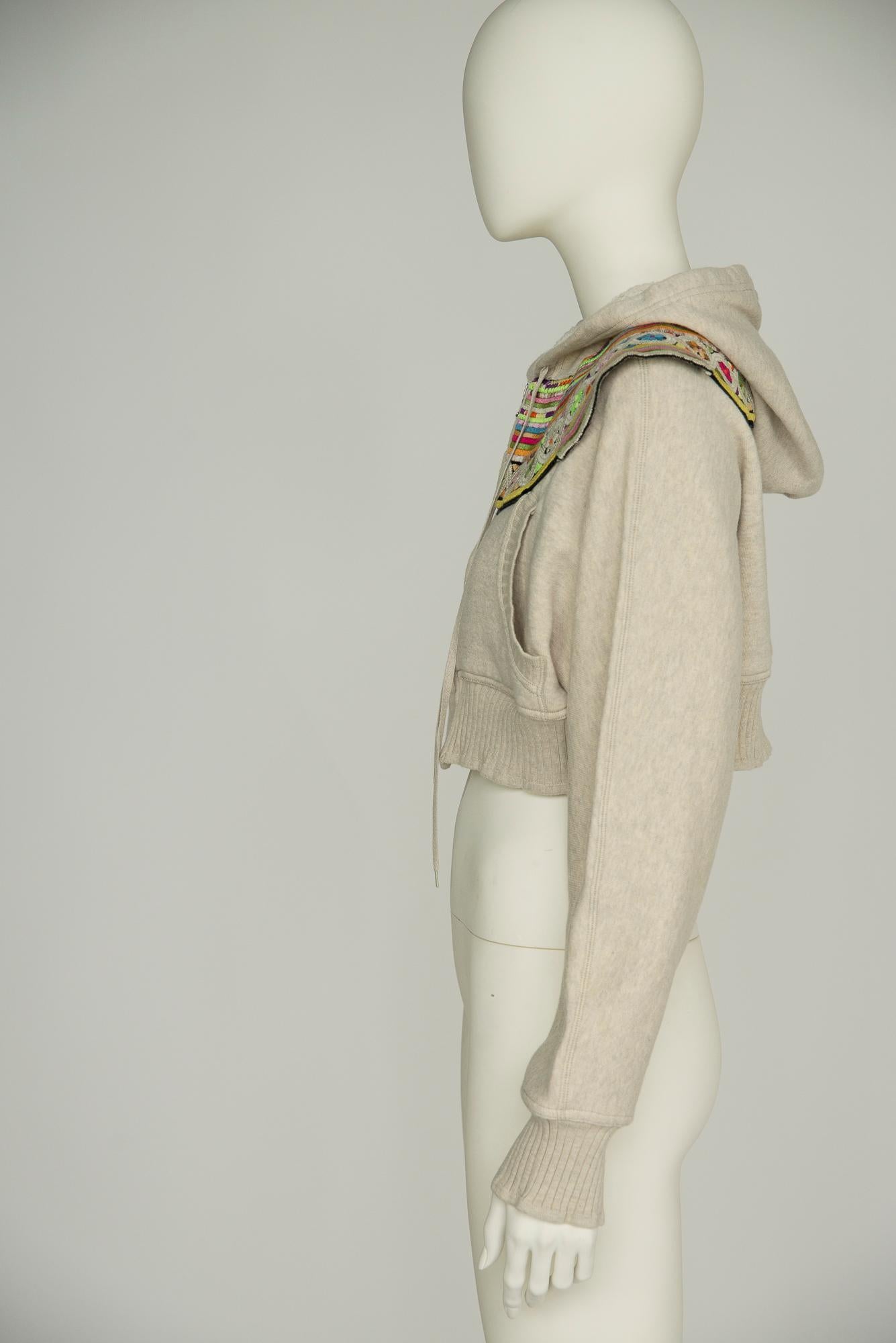 Jean Paul Gaultier Jeans - Giacca con cappuccio, Autunno-Inverno 2010 in vendita 4