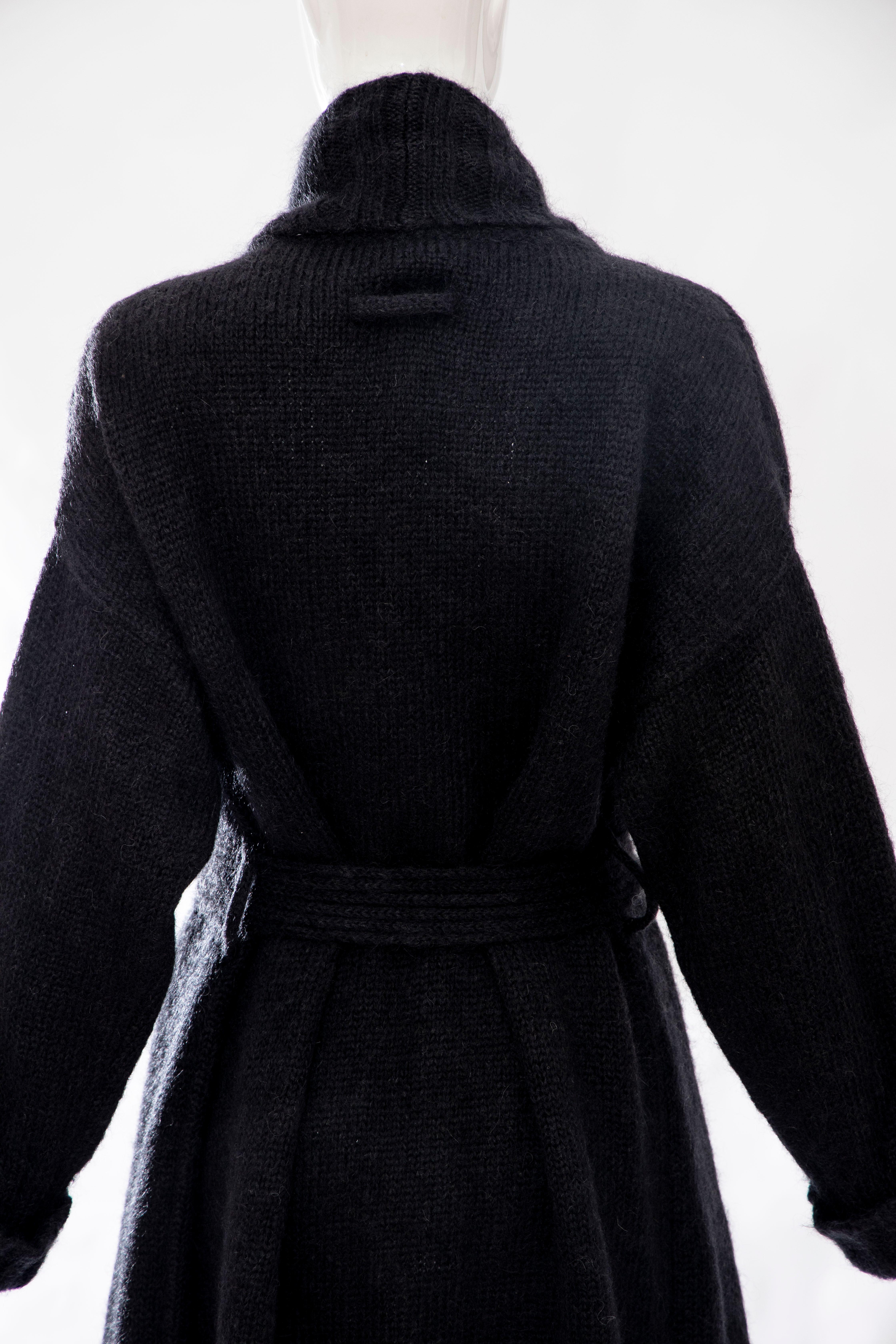 Jean Paul Gaultier Runway Mohair Knit Appliquéd Coins Sweater Dress , Fall 2010 For Sale 4