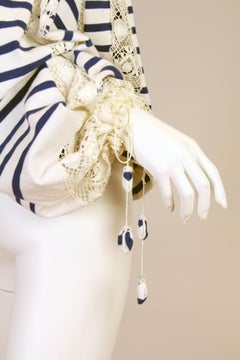 Jean Paul Gaultier Runway Sample Boho Sailor Blouse