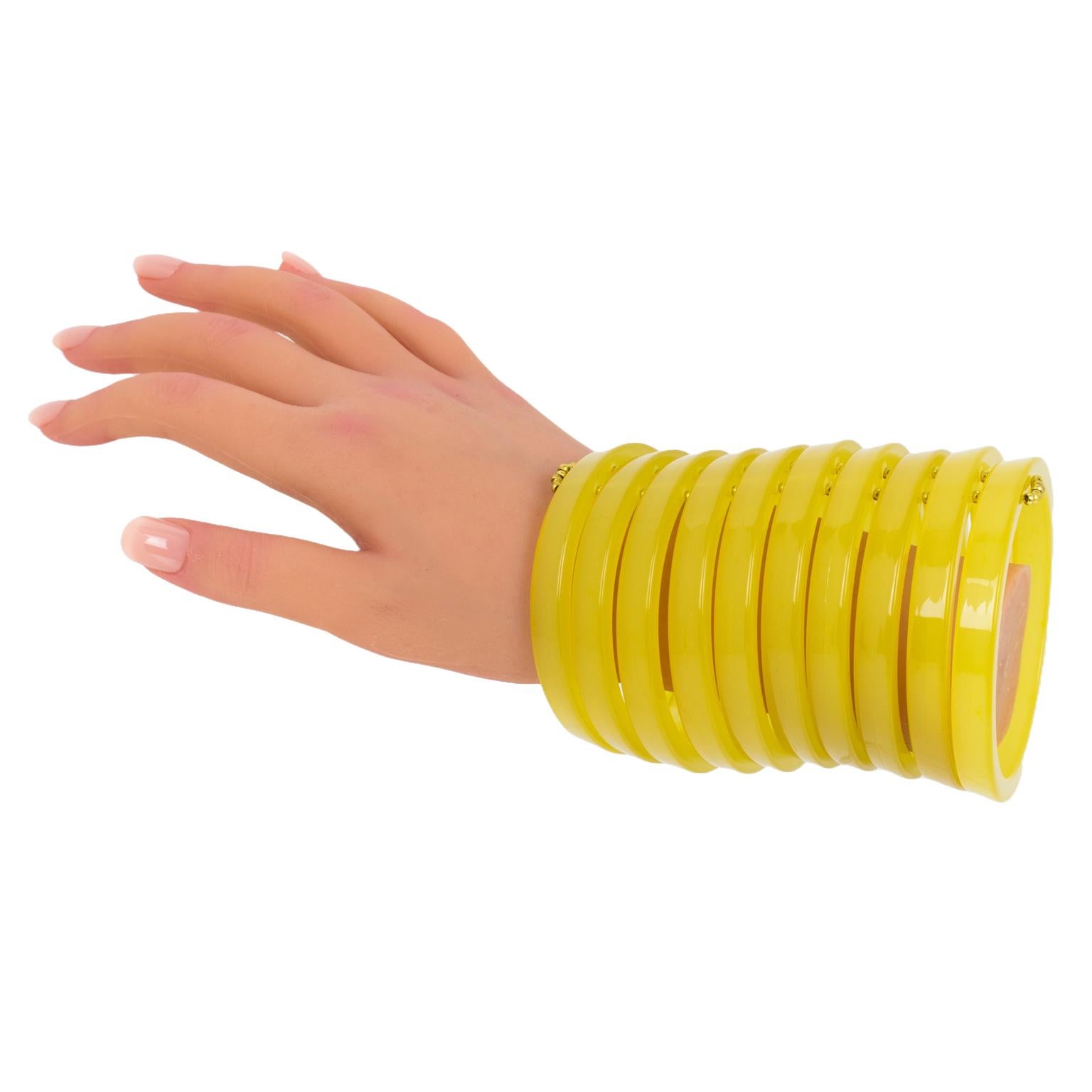 Donna Jean Paul Gaultier Jeans, Collezione Couture 2010, Bracciale Bangle Extra-Largo in vendita