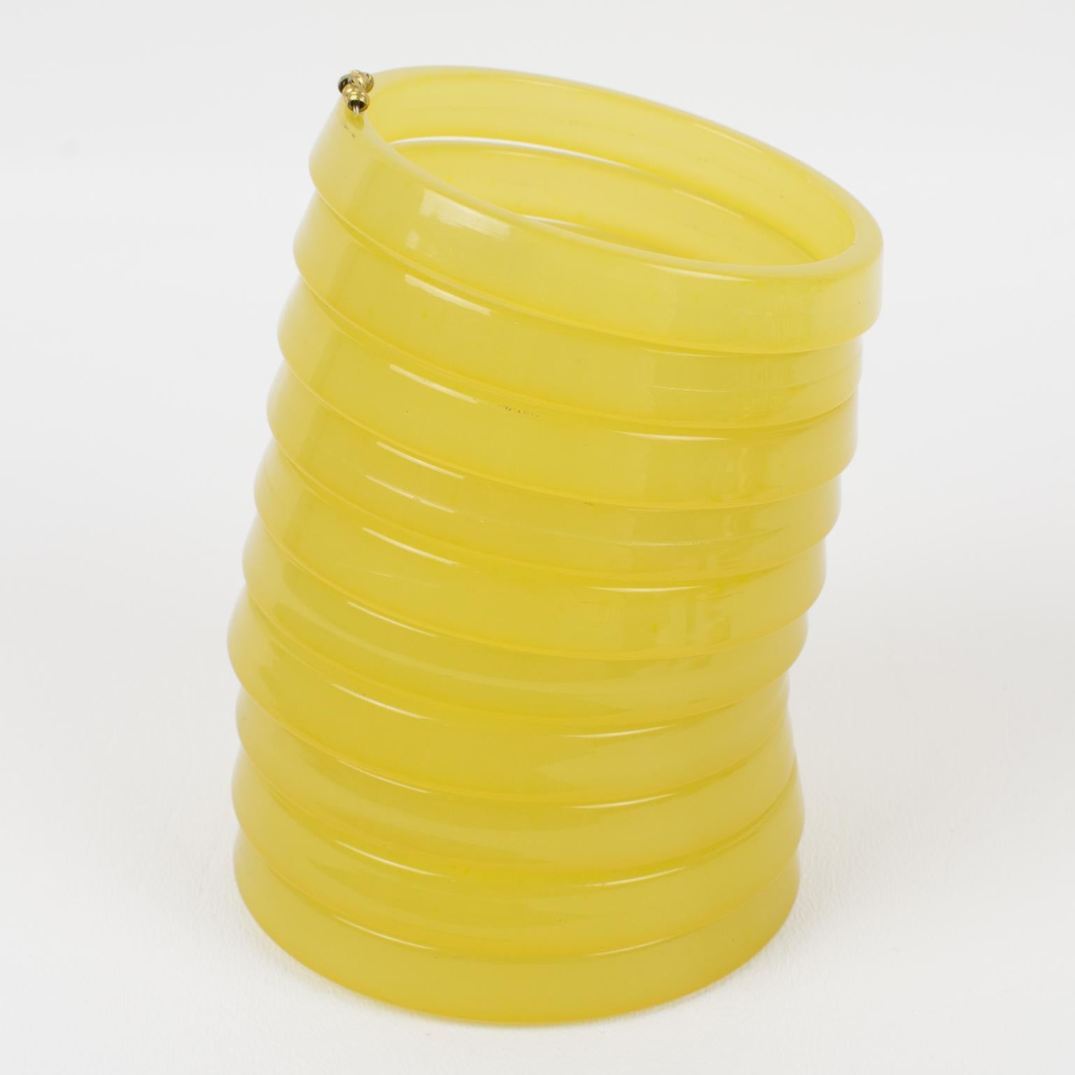 Jean Paul Gaultier Jeans, Collezione Couture 2010, Bracciale Bangle Extra-Largo in vendita 1