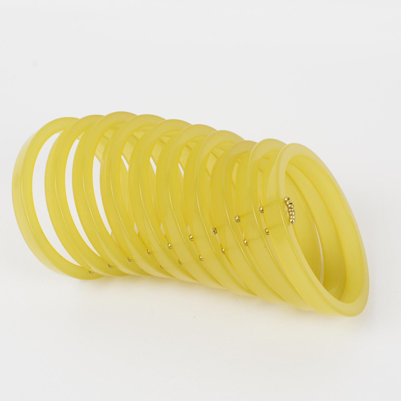 Jean Paul Gaultier Jeans, Collezione Couture 2010, Bracciale Bangle Extra-Largo in vendita 3