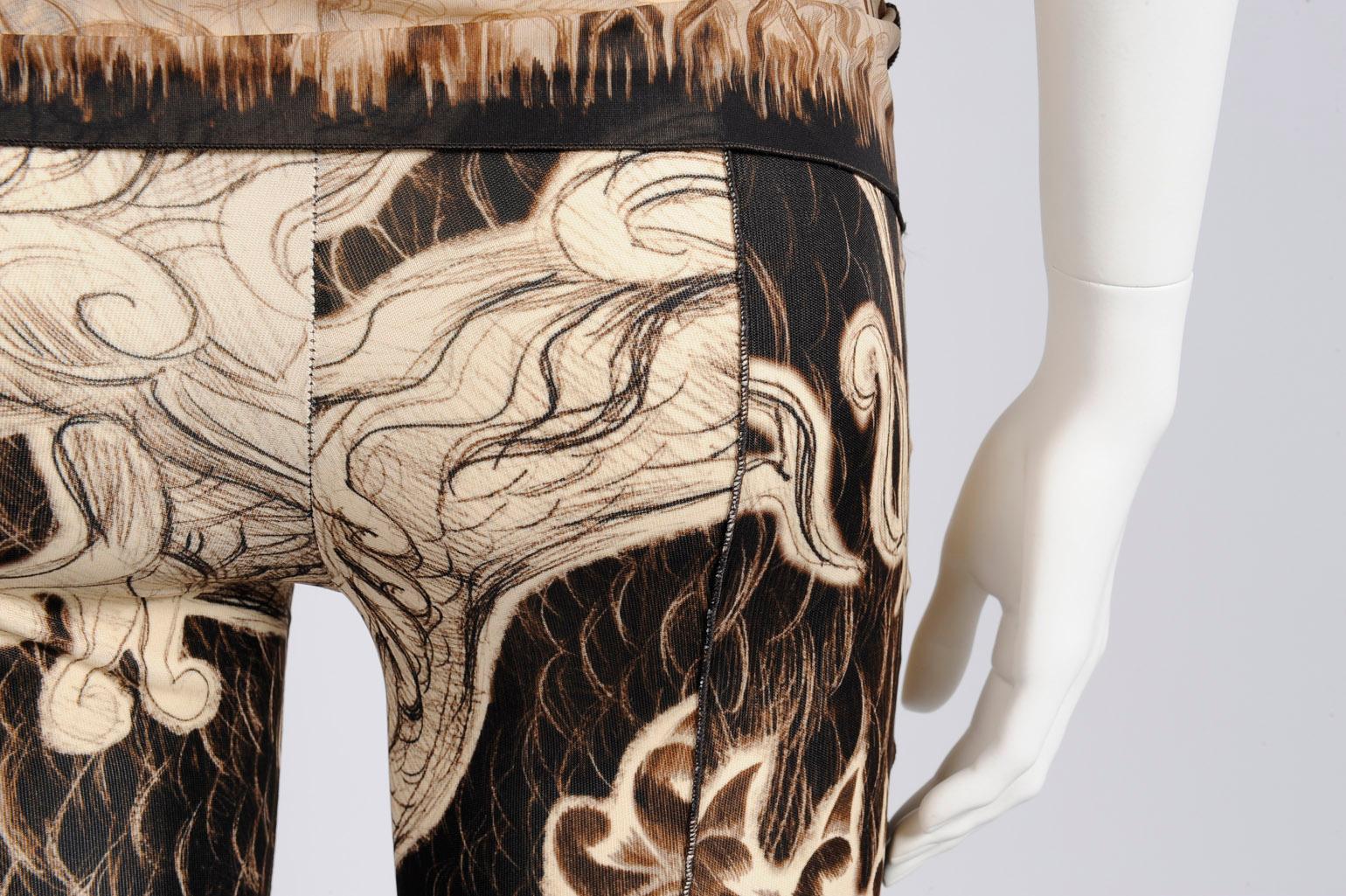 Jean Paul Gaultier Jeans - Leggings e canottiera Tatoo in passerella, Autunno-Inverno 2008 11
