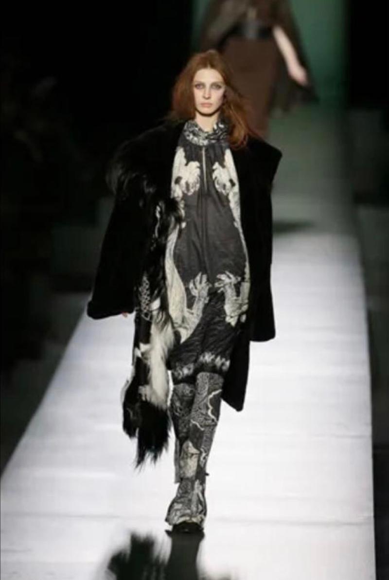Jean Paul Gaultier Jeans - Leggings e canottiera Tatoo in passerella, Autunno-Inverno 2008 1