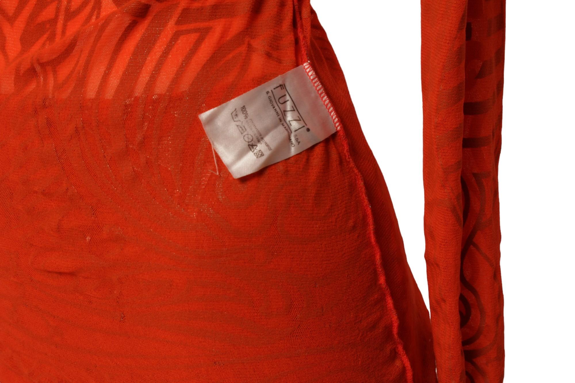 JEAN PAUL GAULTIER P/E 1996: ensemble con stampa tatuaggio Cyberbaba in vendita 14