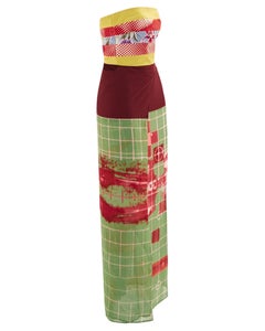 Jean Paul Gaultier S/S 1996 "Cyberhippie" Obi wrap dress
