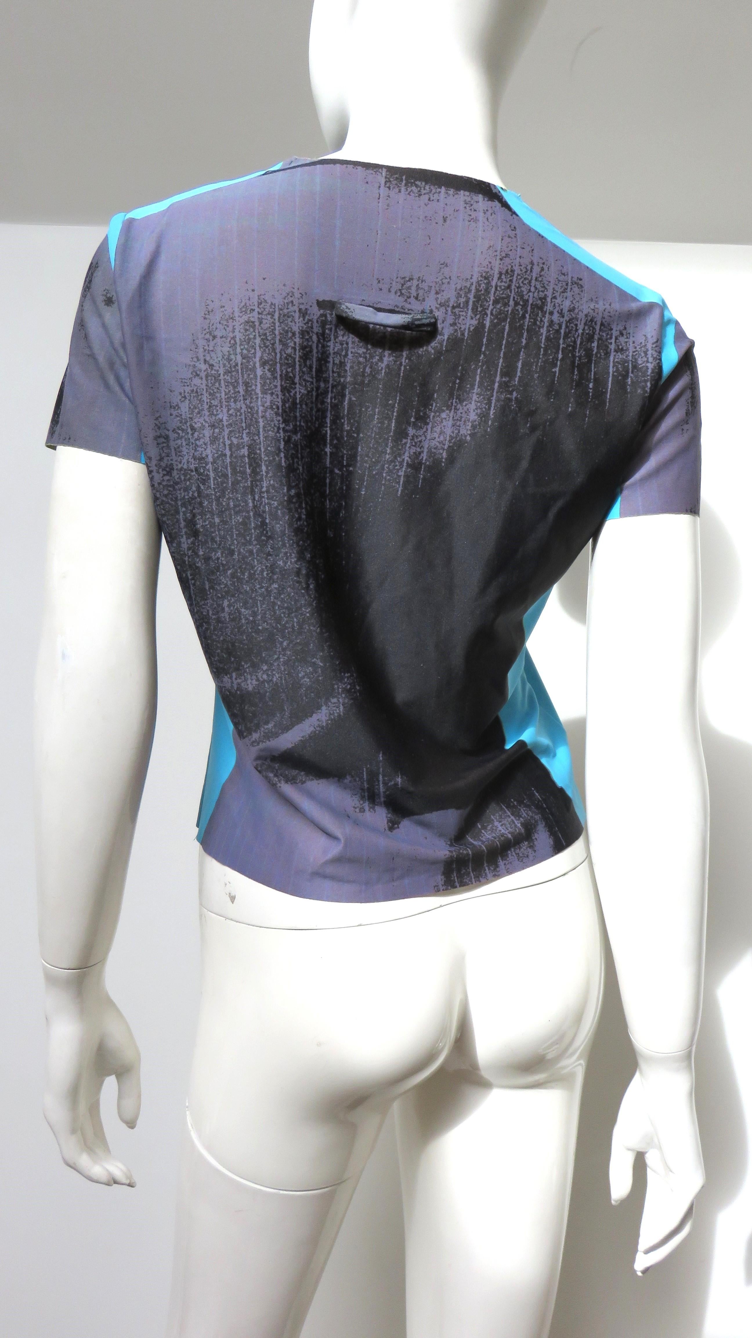 Jean Paul Gaultier S/S 1996 Trompe L'oeil Pearls and Necktie Top For Sale 5