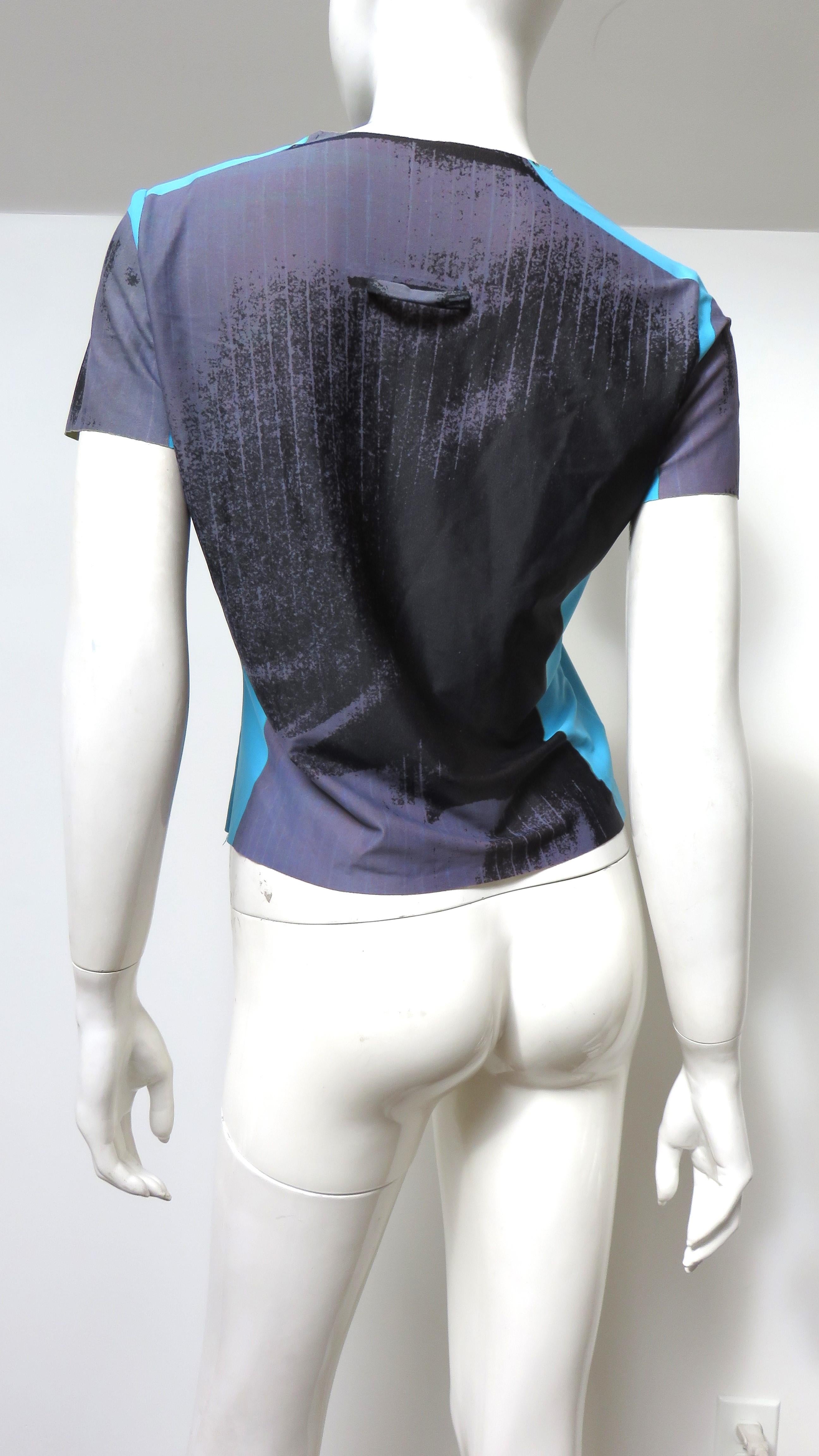 Jean Paul Gaultier S/S 1996 Trompe L'oeil Pearls and Necktie Top For Sale 6