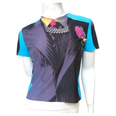 Jean Paul Gaultier S/S 1996 Trompe L'Oeil - Perles et cravate